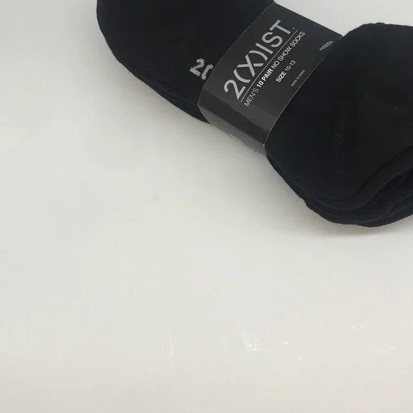 2(X)IST MENŚ 10 PAIR NO SHOW SOCKS SIZE 10-13 - Picture 10 of 14